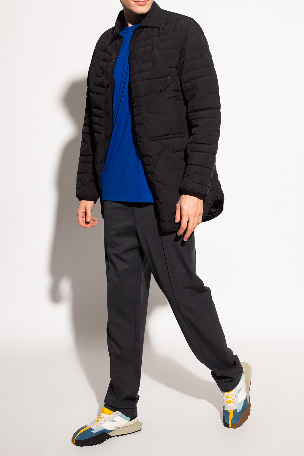 GenesinlifeShops GB - 3 Yohji Yamamoto - Black Quilted jacket